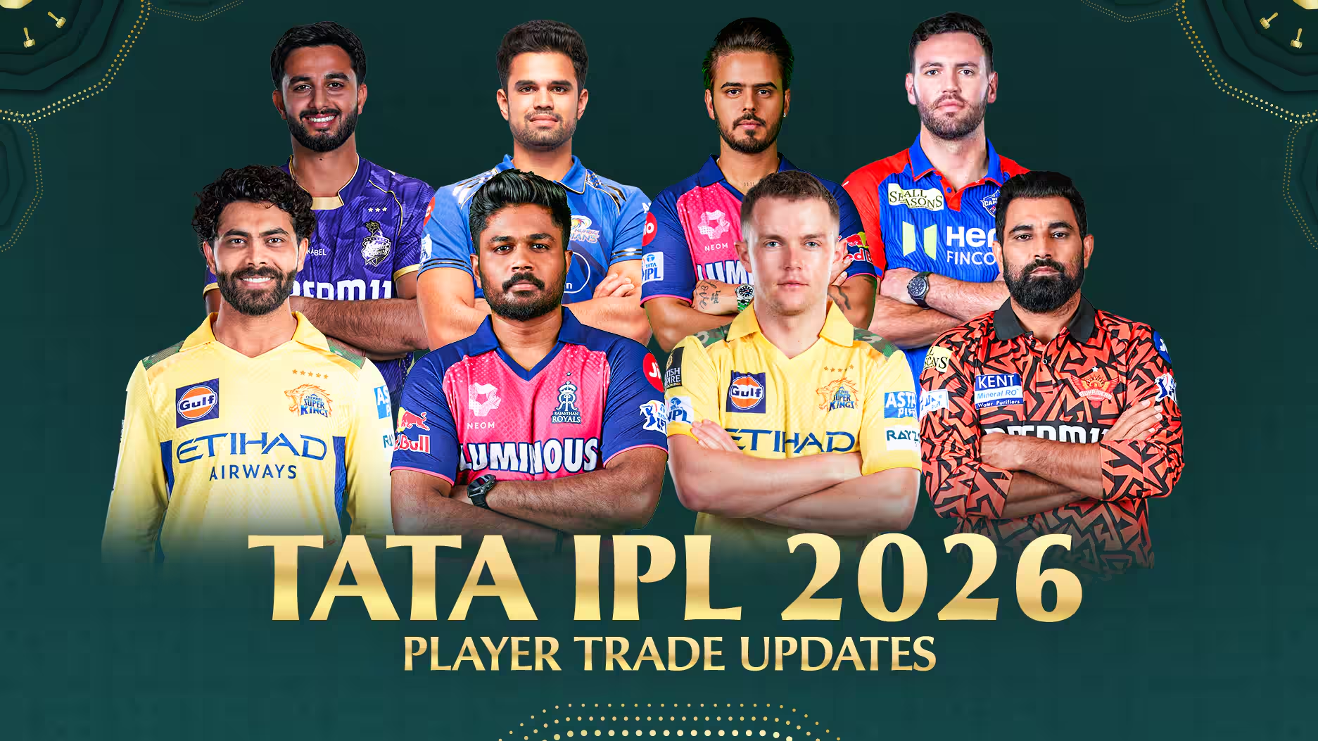 IPL 2026 all teams and captains - Aura4444